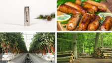 This month's innovations could drive major change in the agri-food, battery and fashion sectors